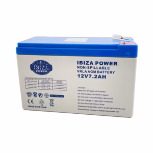 باتری 12 ولت 7.2 آمپر IBIZA power