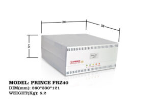 استابیلایزر هوشمند مخصوص یخچال و فریزر و ساید بای ساید تا 40 فوت   PRINCE FRZ40