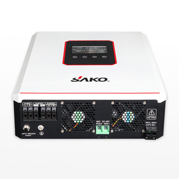 سانورتر 6.2 کاوا، 48 ولت، 120 آمپر MPPT برند SAKO مدل SUNON ECO 6.2KVA